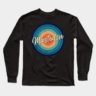 Graphic Mastodon Name Birthday Vintage Style Called Quest Long Sleeve T-Shirt